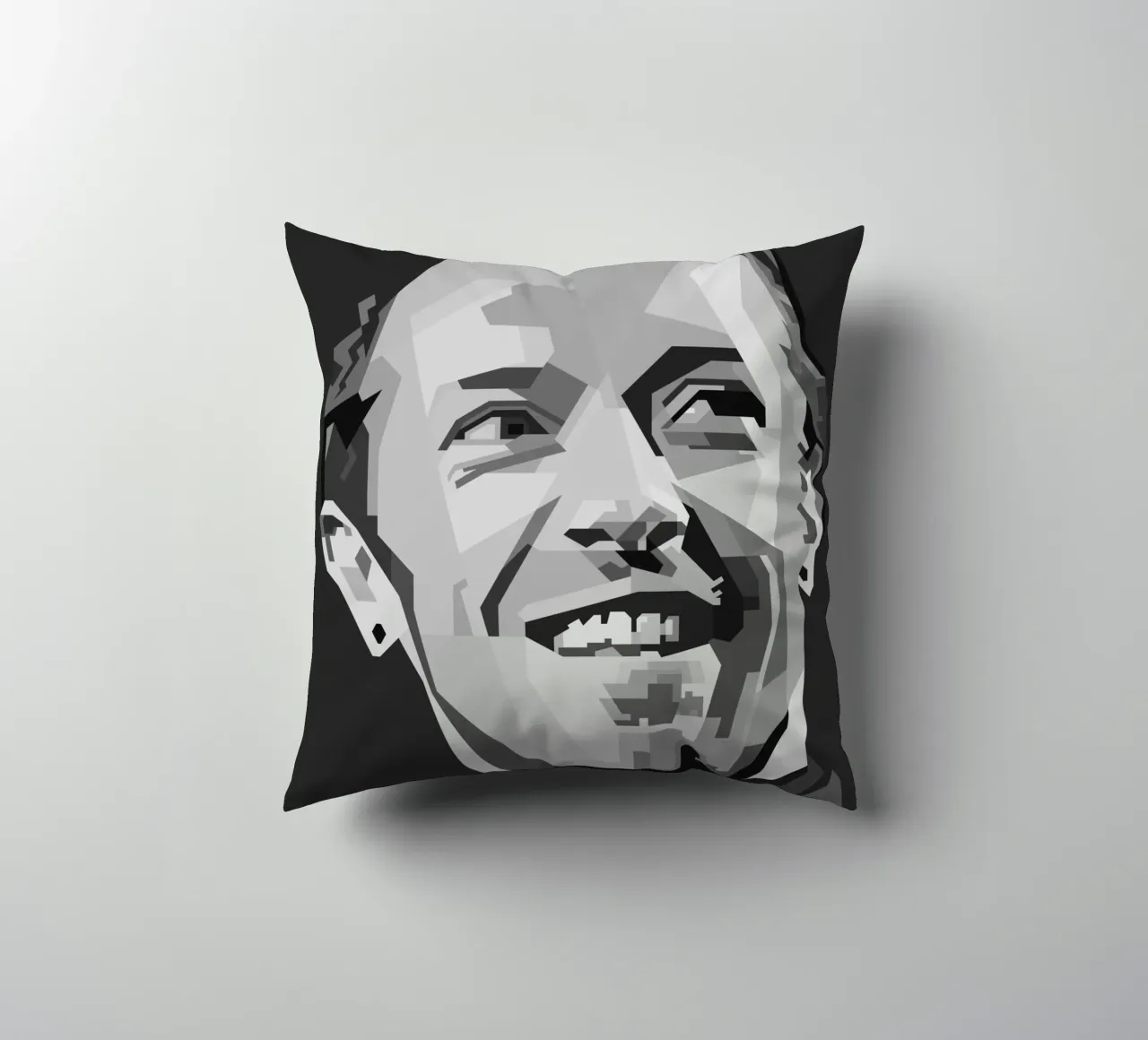 Chris Martin Popart WPAP Kissen von KP Artwork