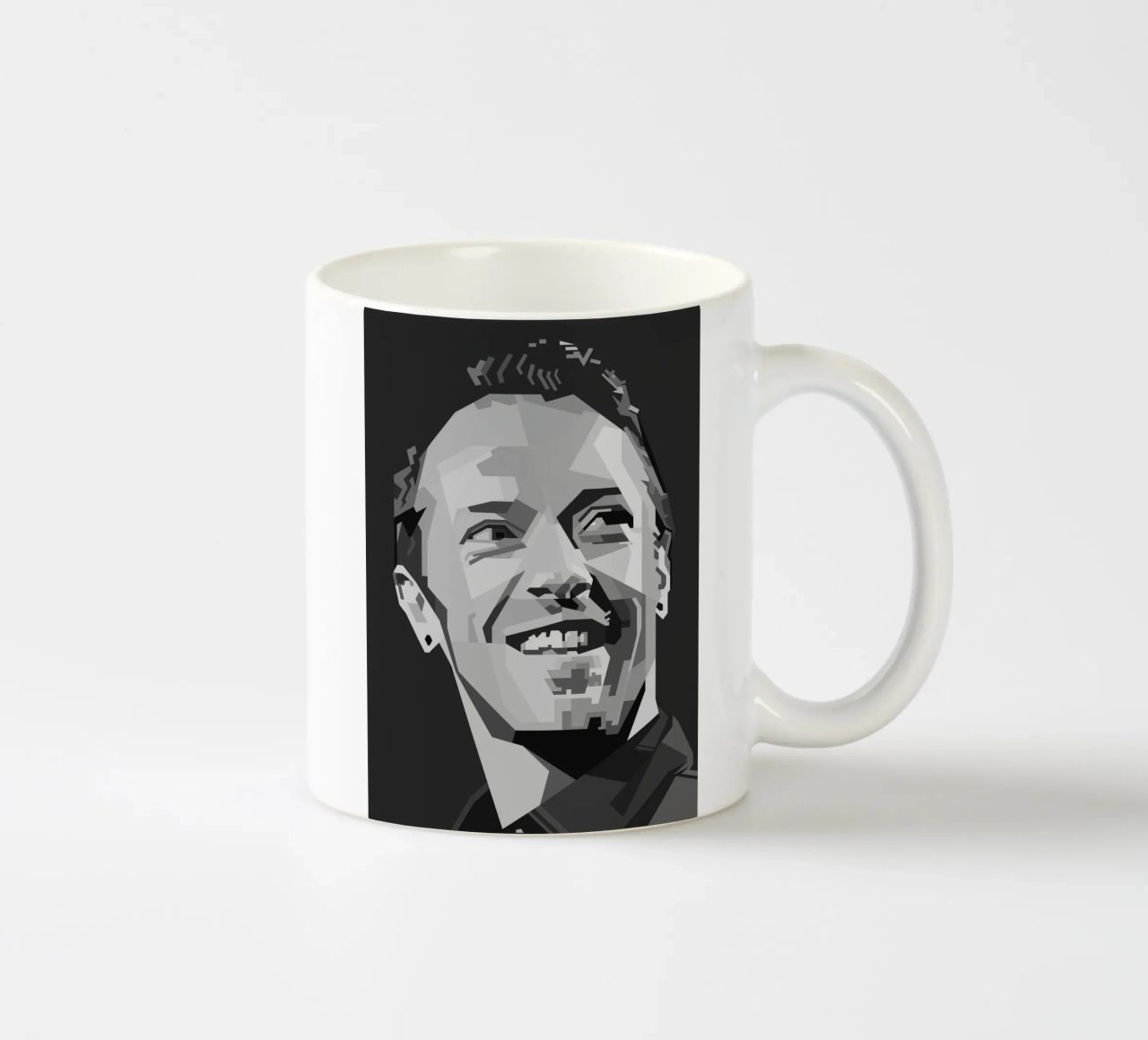 Chris Martin Popart WPAP tazza in ceramica da KP Artwork