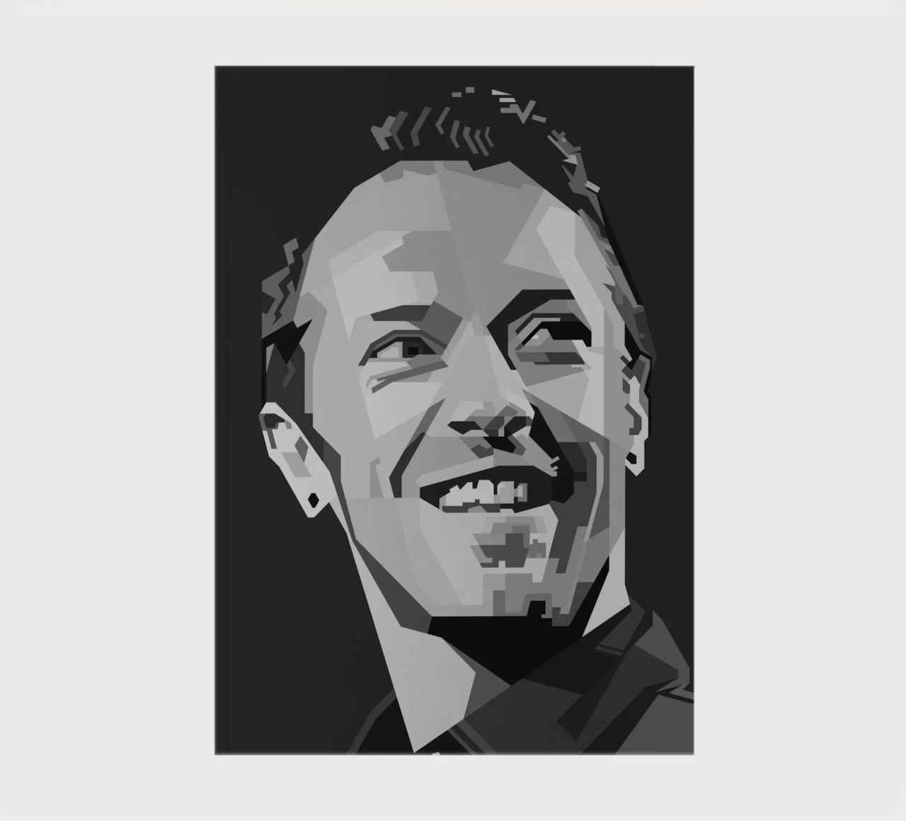Chris Martin Popart WPAP notebook by KP Artwork