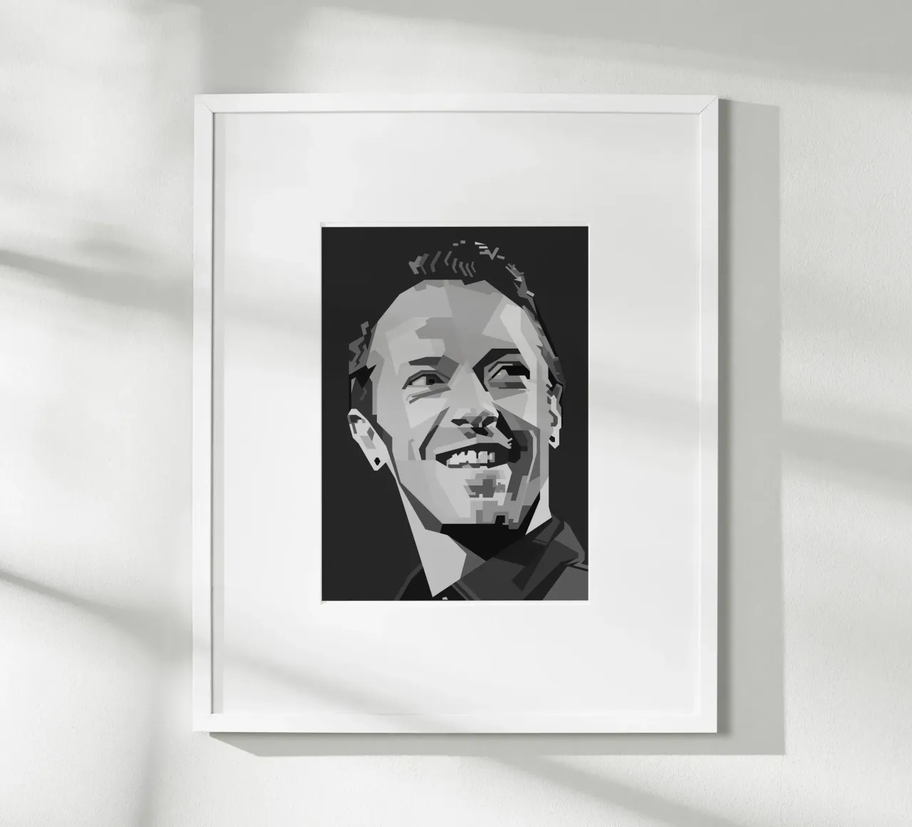 Chris Martin Popart WPAP poster da KP Artwork