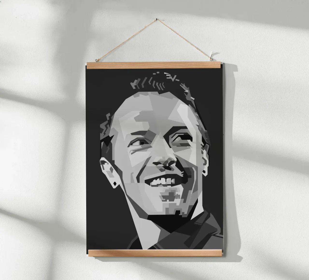 Chris Martin Popart WPAP poster de KP Artwork