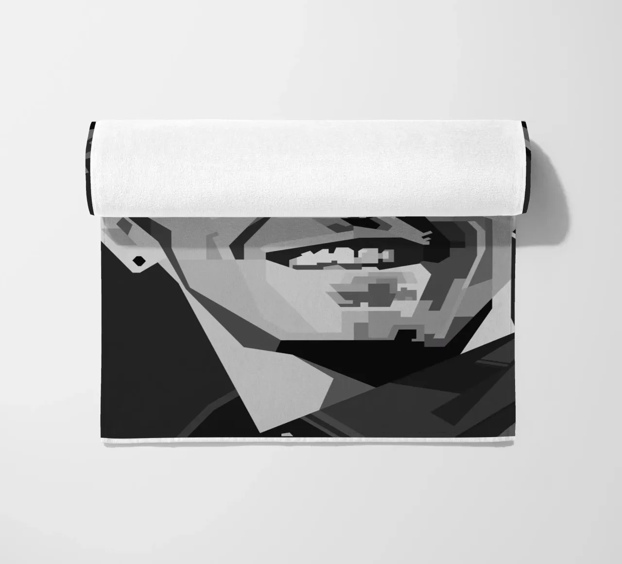 Chris Martin Popart WPAP Strandtuch von KP Artwork
