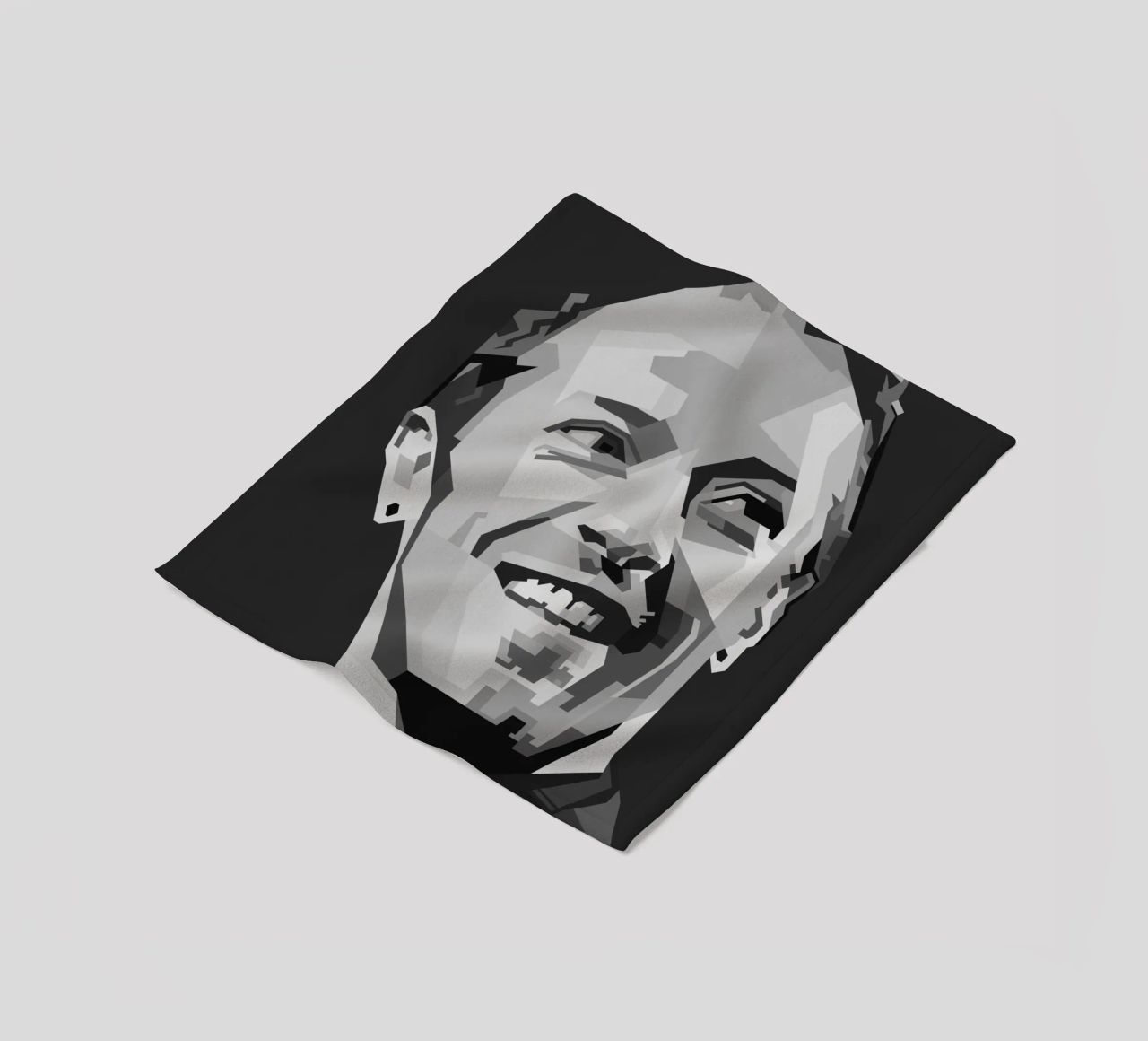Chris Martin Popart WPAP coperta in pile da KP Artwork