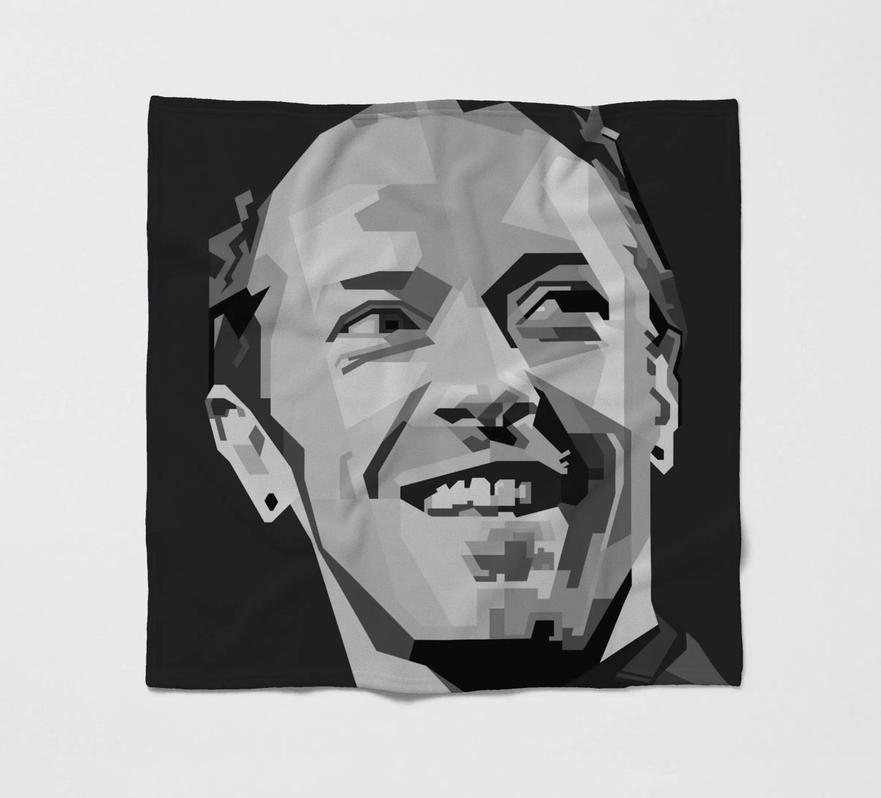 Chris Martin Popart WPAP coperta in pile da KP Artwork