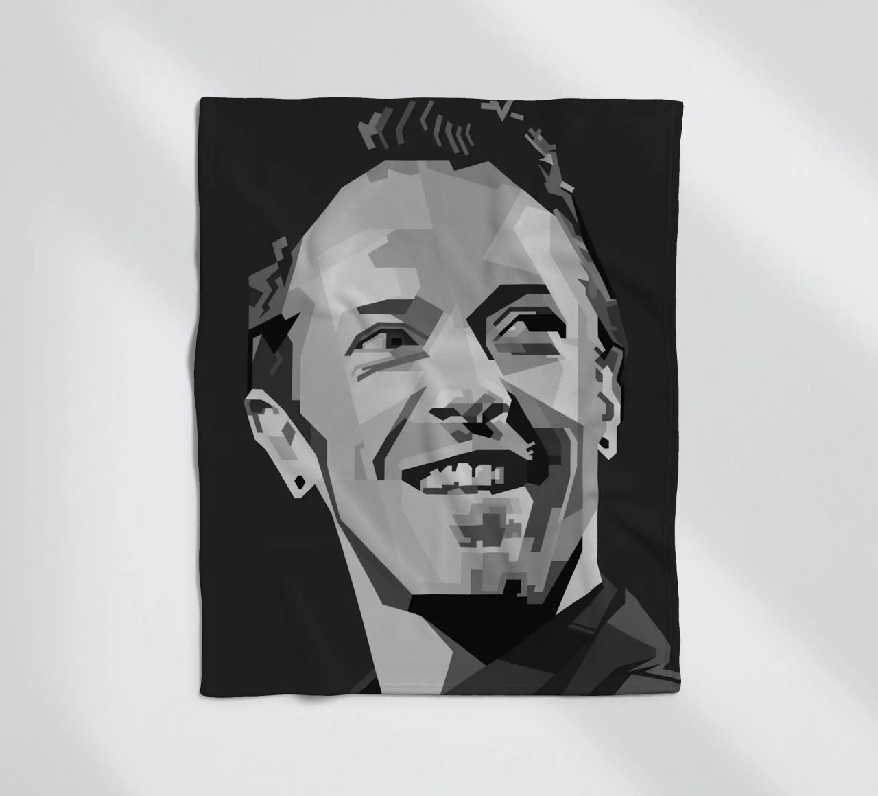 Chris Martin Popart WPAP coperta in pile da KP Artwork