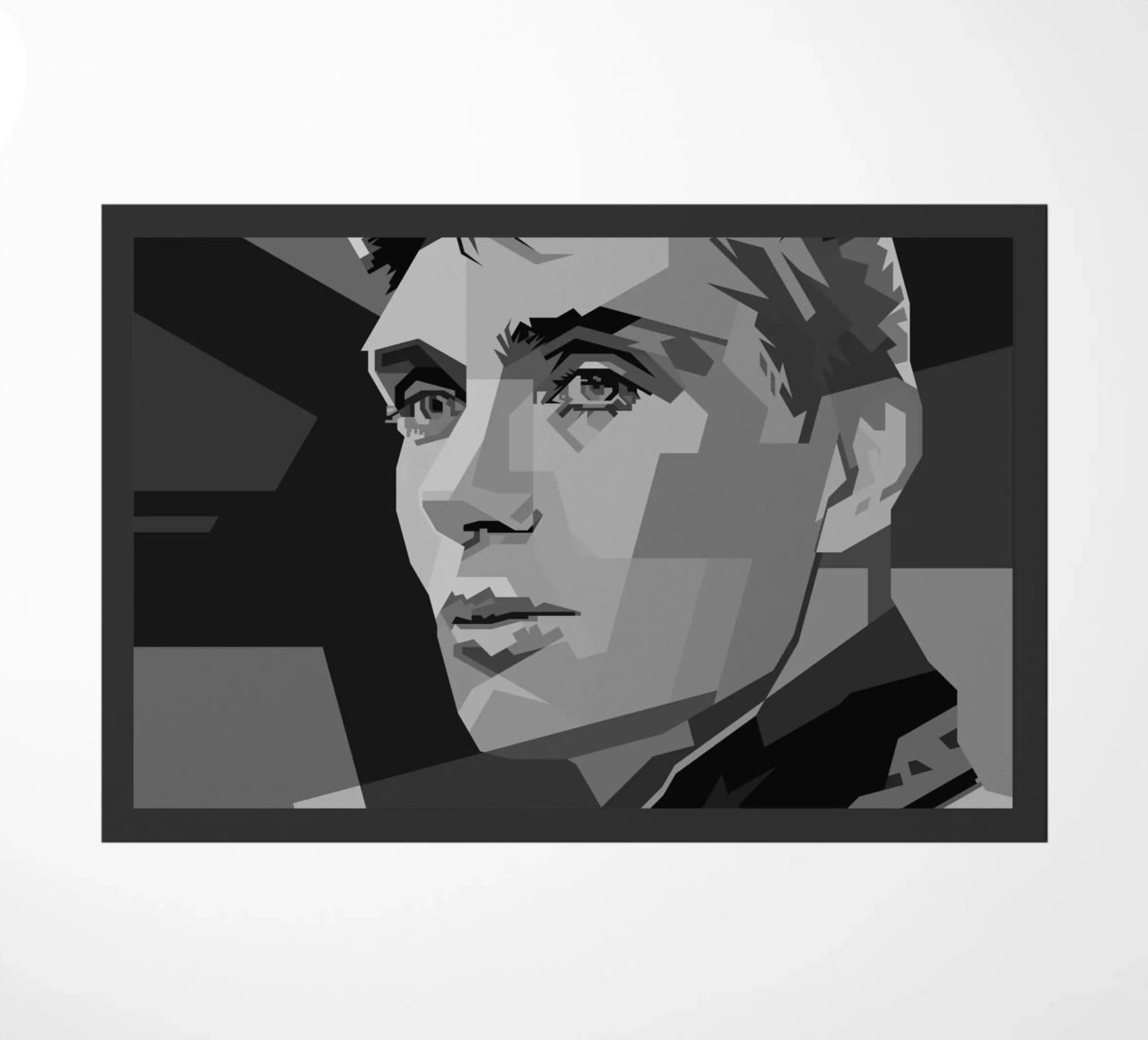 Cillian M Blackwhite Style WPAP zerbino da KP Artwork