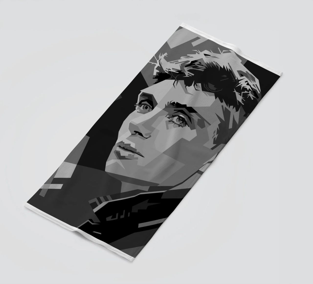 Cillian M Blackwhite Style WPAP telo mare da KP Artwork