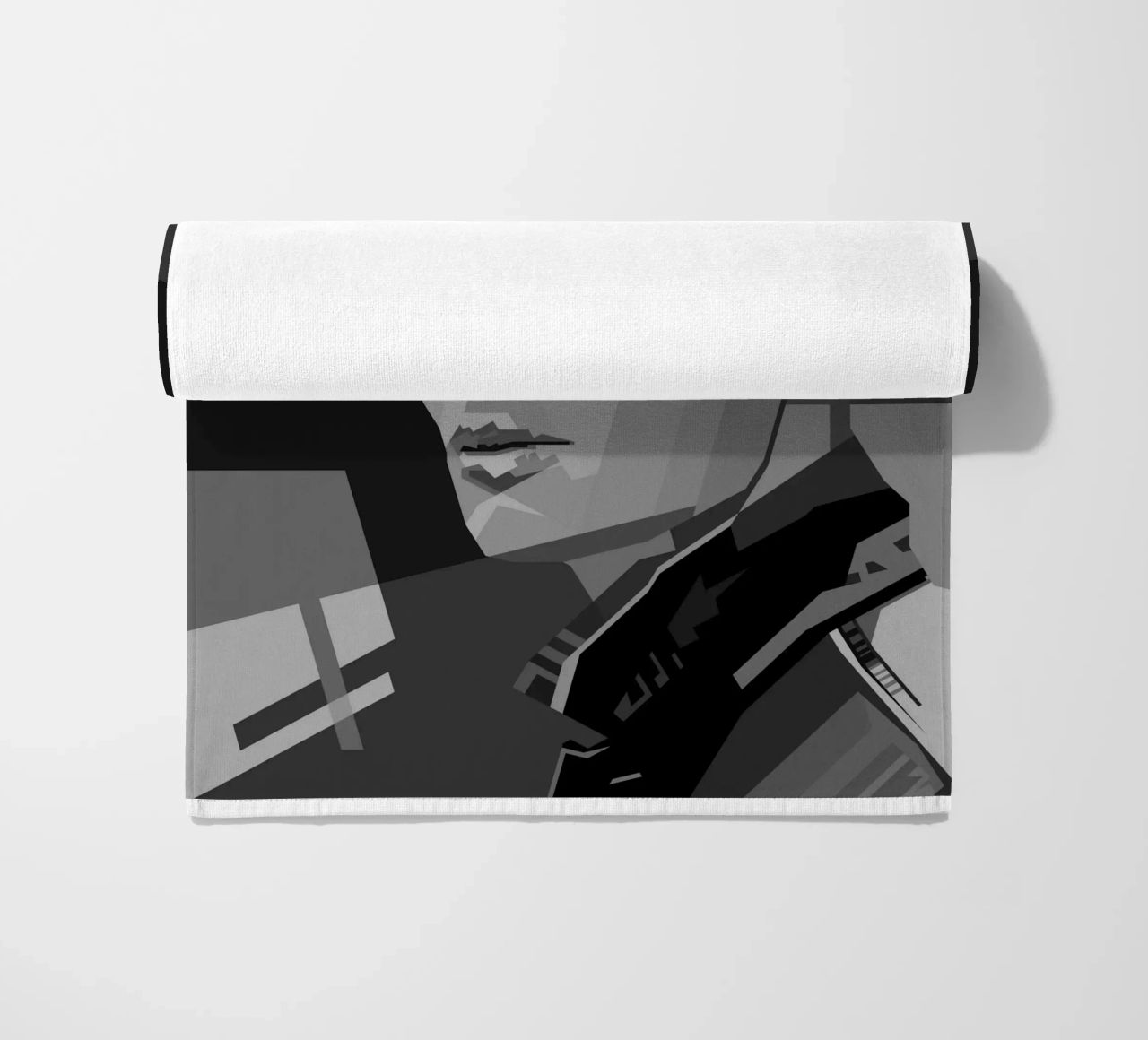 Cillian M Blackwhite Style WPAP telo mare da KP Artwork