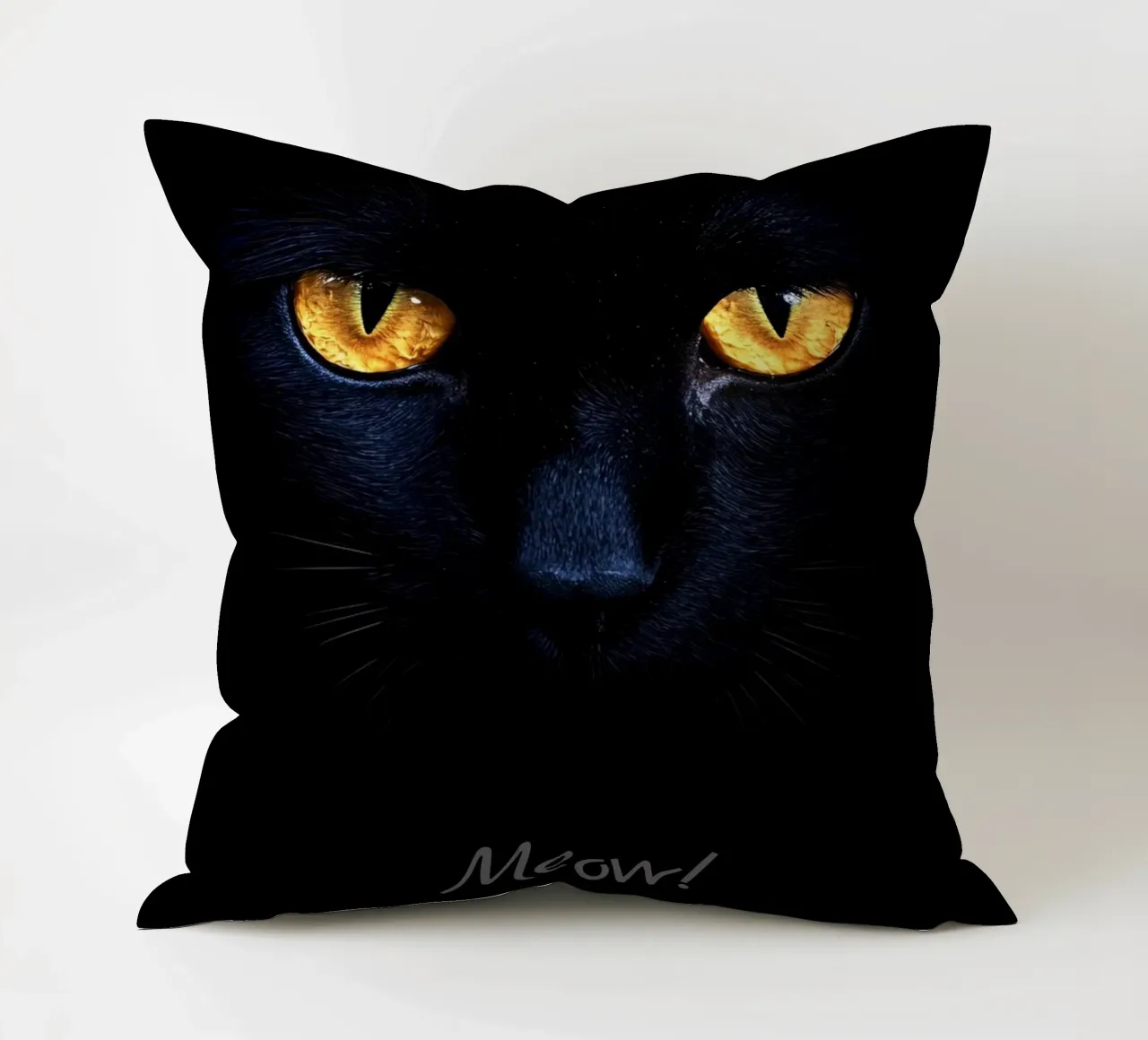 Miau! cuscino da M-Ulrich-Digital Art
