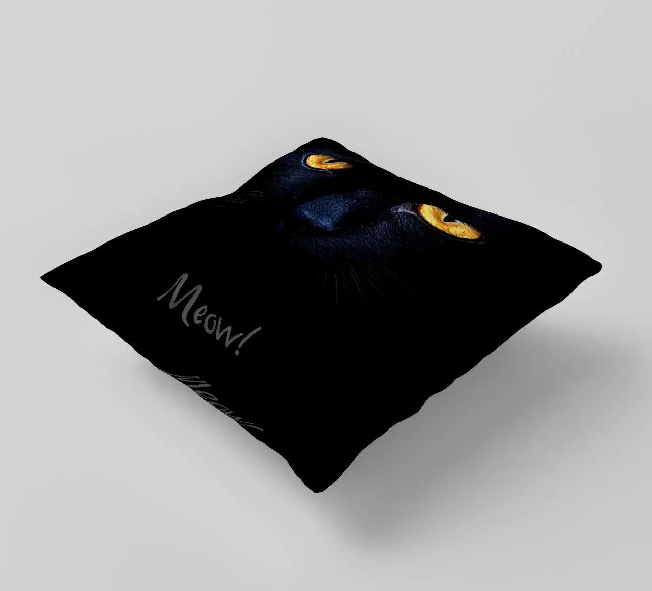 Miau! cuscino da M-Ulrich-Digital Art