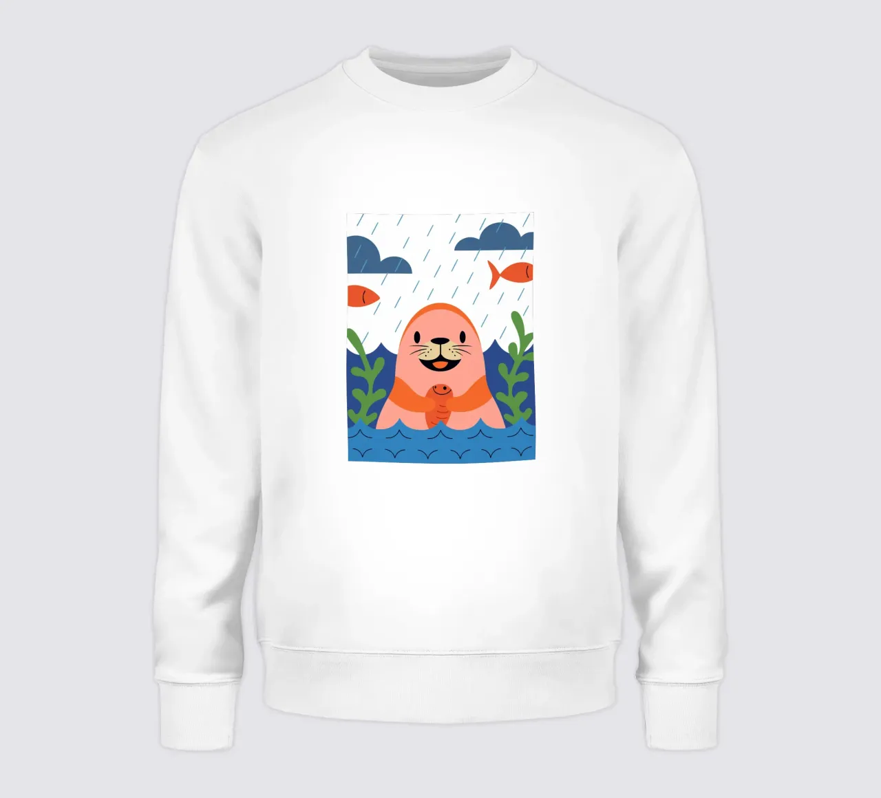 Sigillo felice felpa da PROTECT ANIMALS