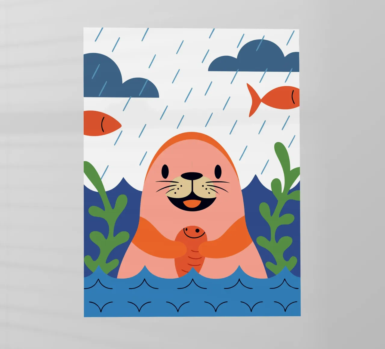 Sigillo felice pellicola backlit da PROTECT ANIMALS