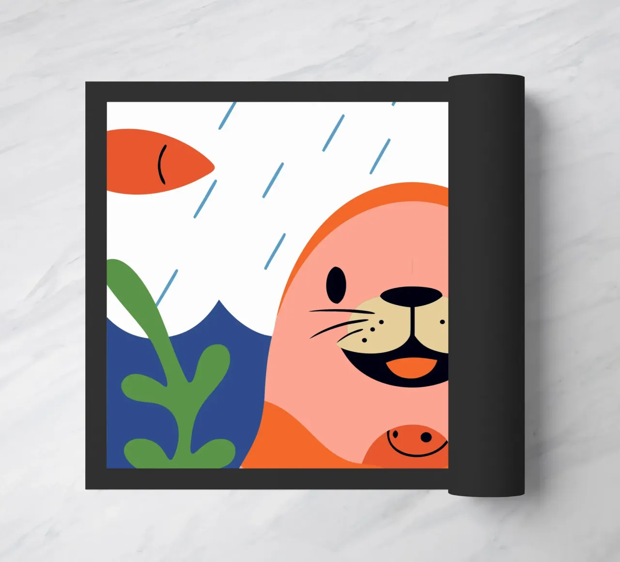 Sigillo felice zerbino da PROTECT ANIMALS