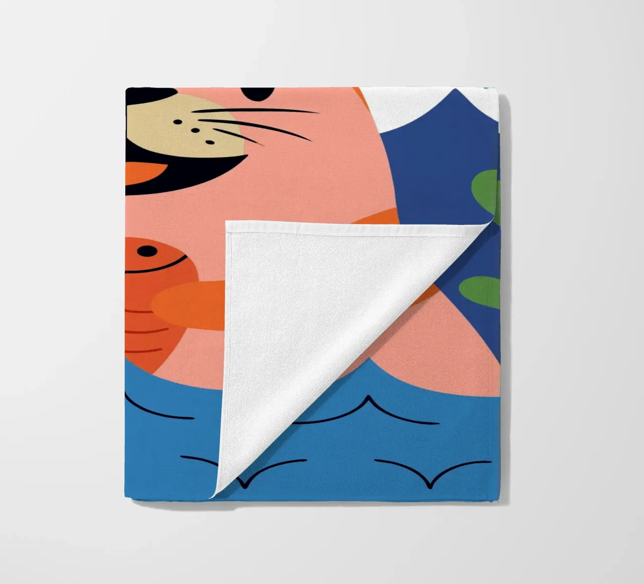 Sigillo felice telo mare da PROTECT ANIMALS