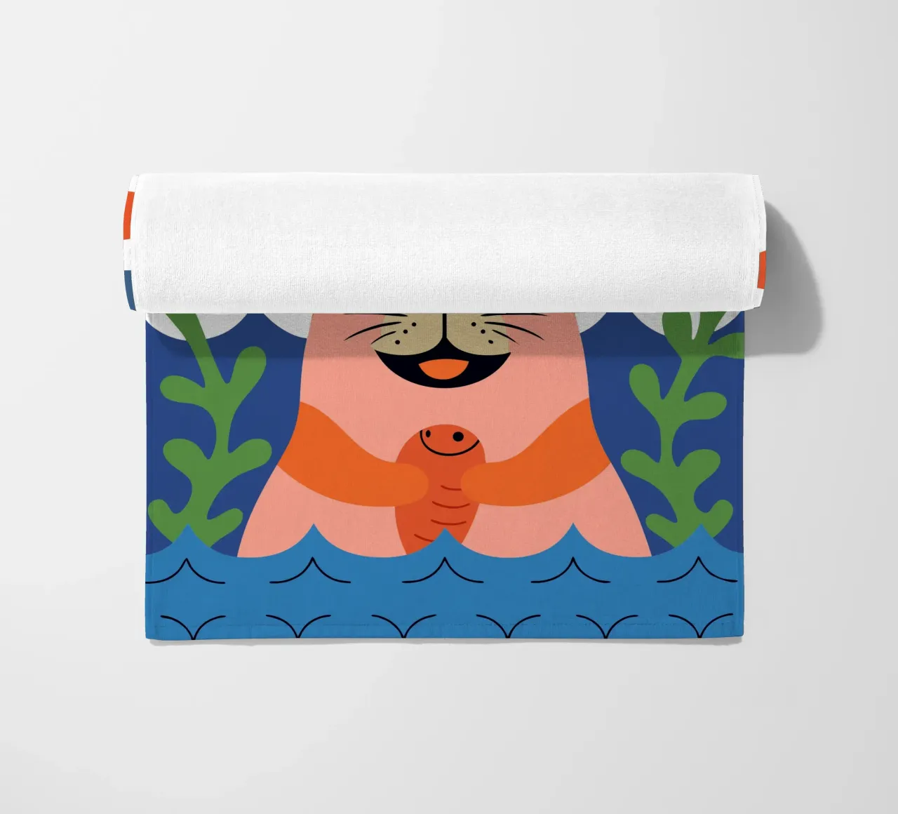 Sigillo felice telo mare da PROTECT ANIMALS