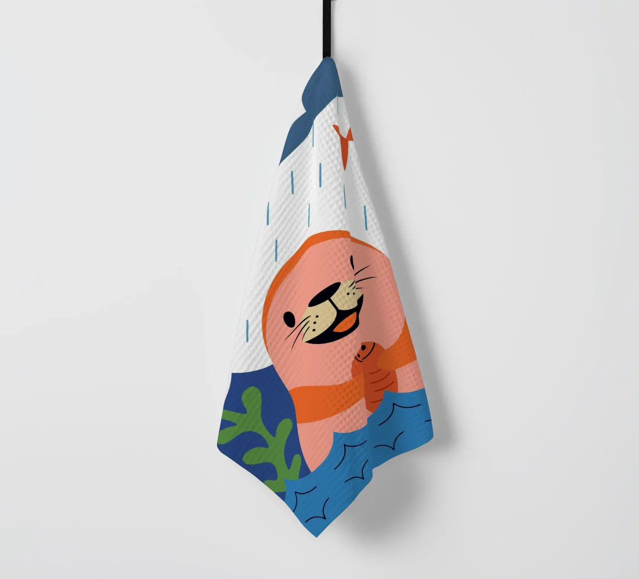 Sigillo felice canovaccio da cucina da PROTECT ANIMALS