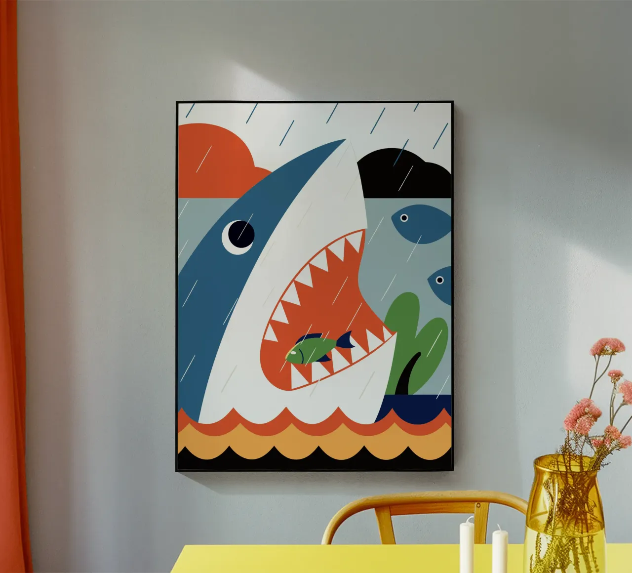 Shark Attack plexiglass da PROTECT ANIMALS