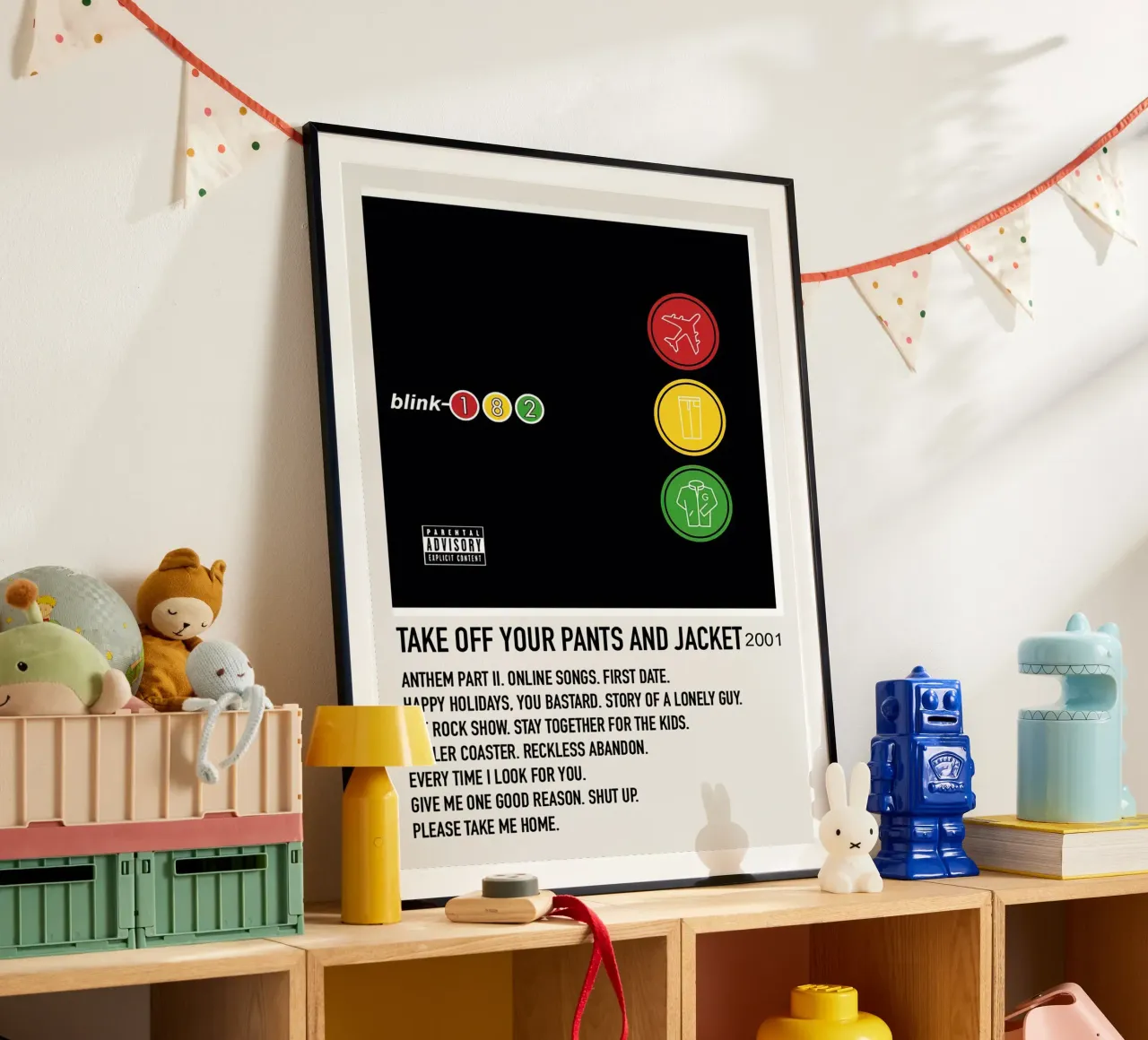 Blink 182 Take Off Your Pante And Jacket carta hahnemühle da Brook Soul King