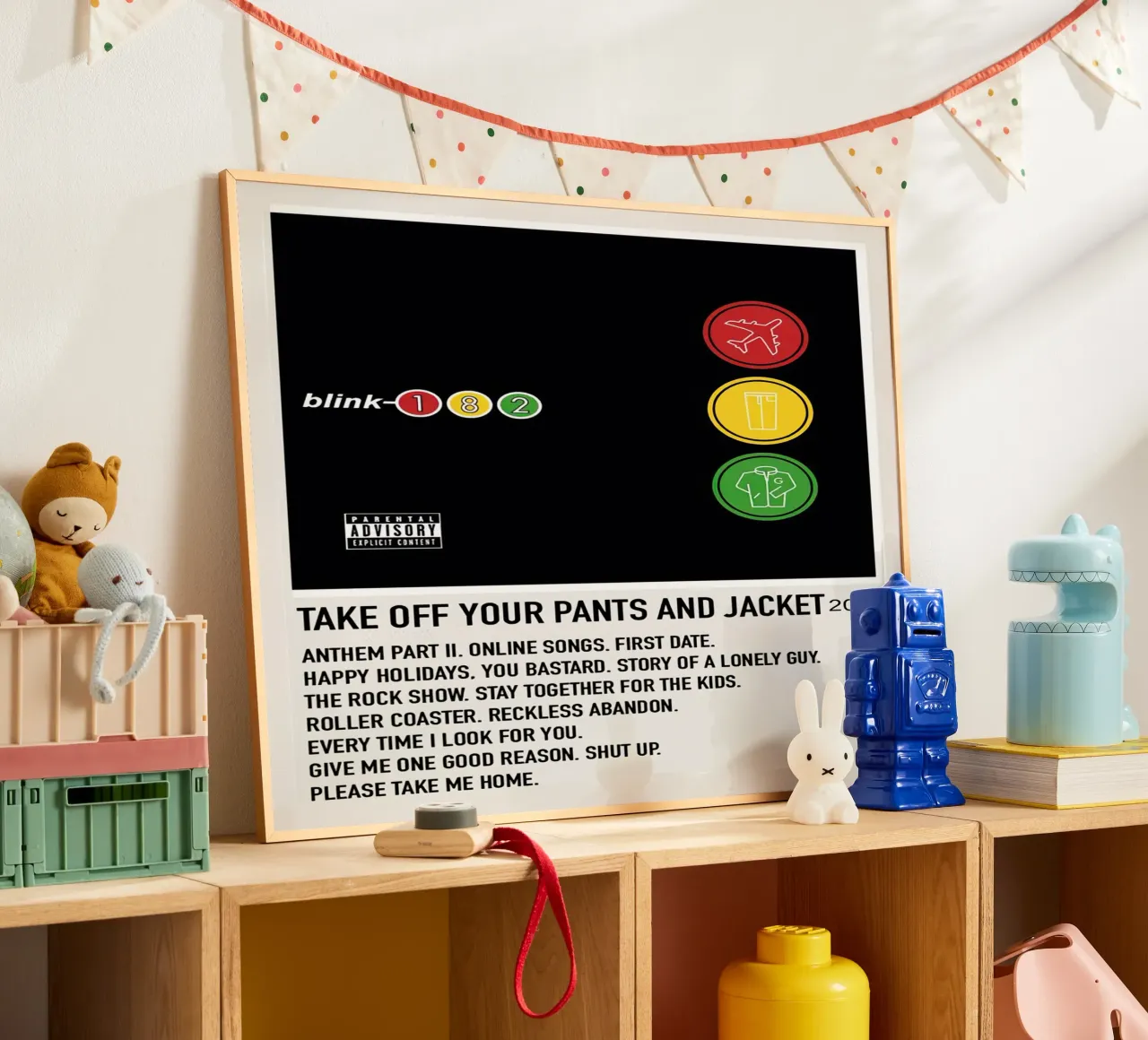 Blink 182 Take Off Your Pante And Jacket carta hahnemühle da Brook Soul King