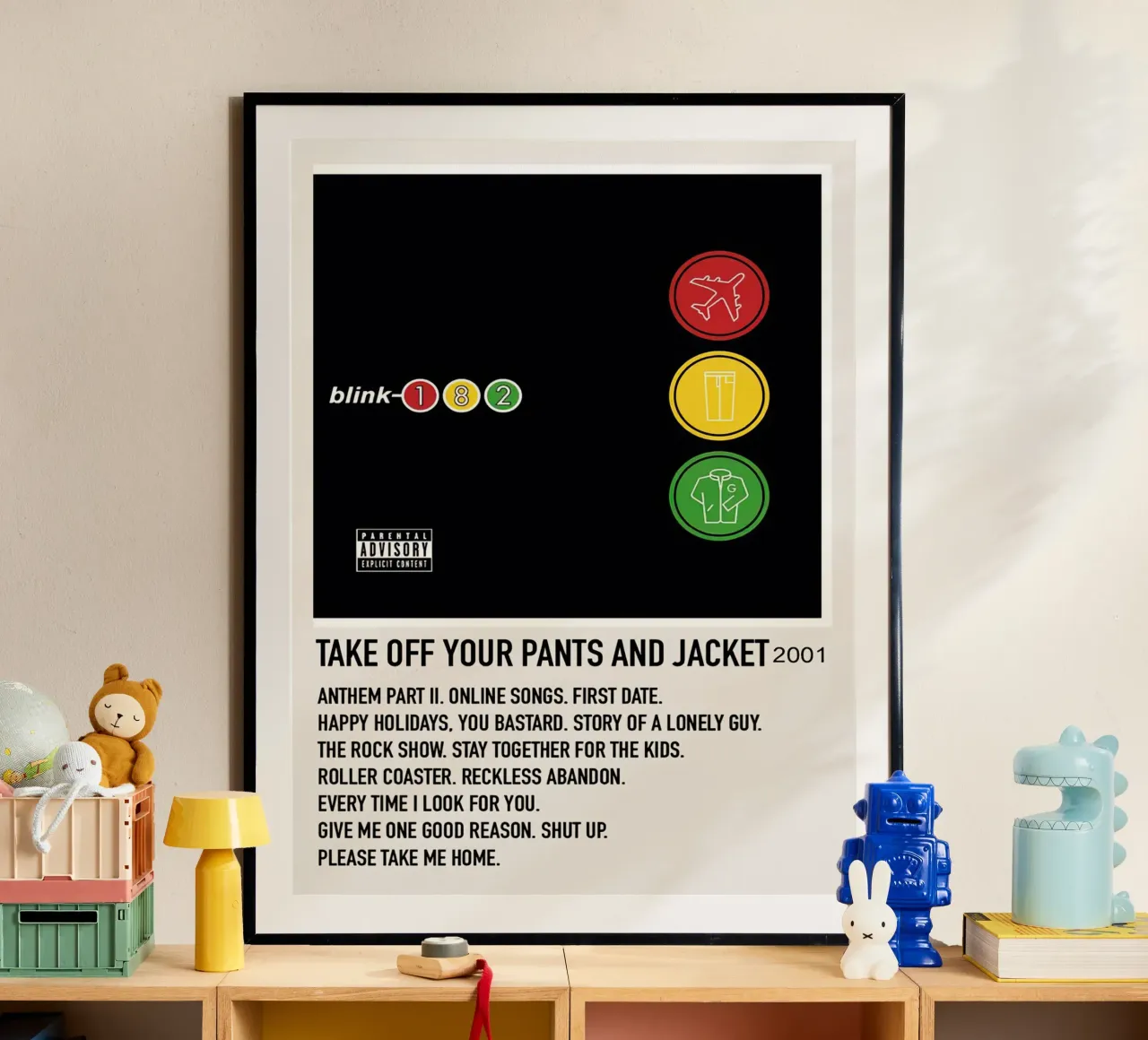 Blink 182 Take Off Your Pante And Jacket carta hahnemühle da Brook Soul King