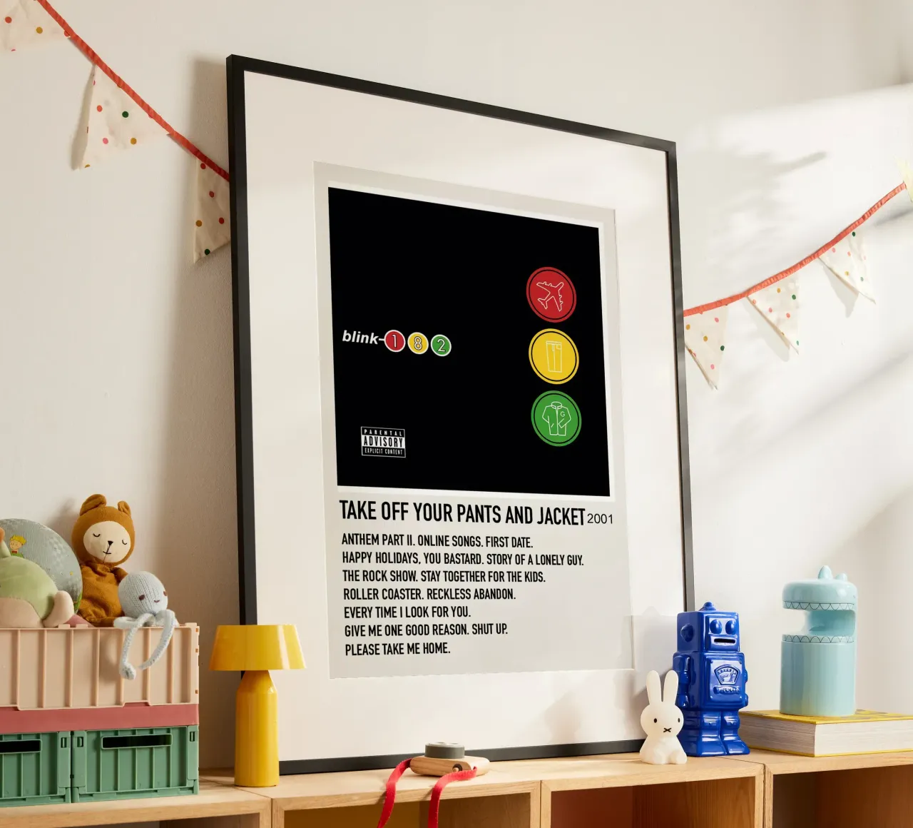 Blink 182 Take Off Your Pante And Jacket carta hahnemühle da Brook Soul King