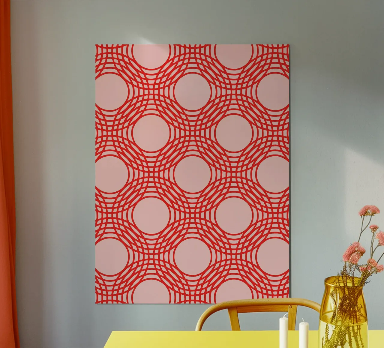 red circle poster by Joewanda