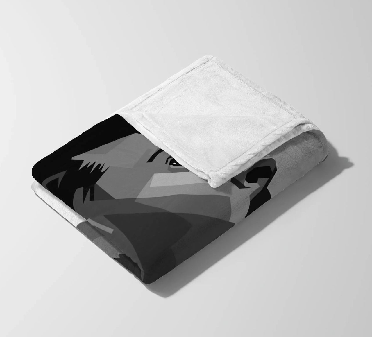 Messi Monochrome Style WPAP coperta in pile da KP Artwork
