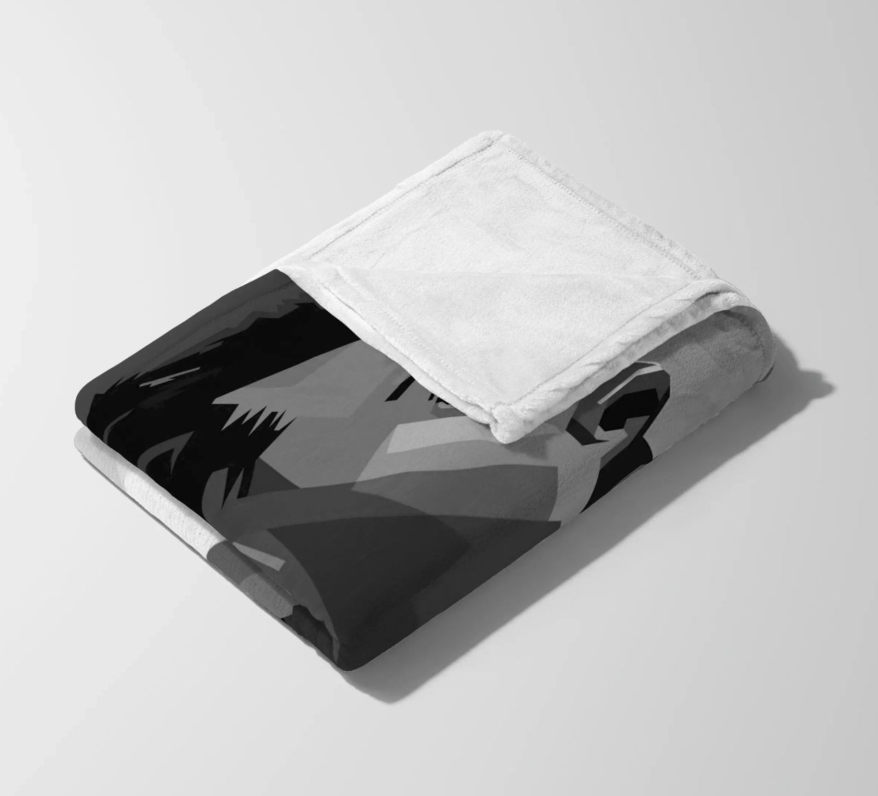 Messi Monochrome Style WPAP coperta in pile da KP Artwork
