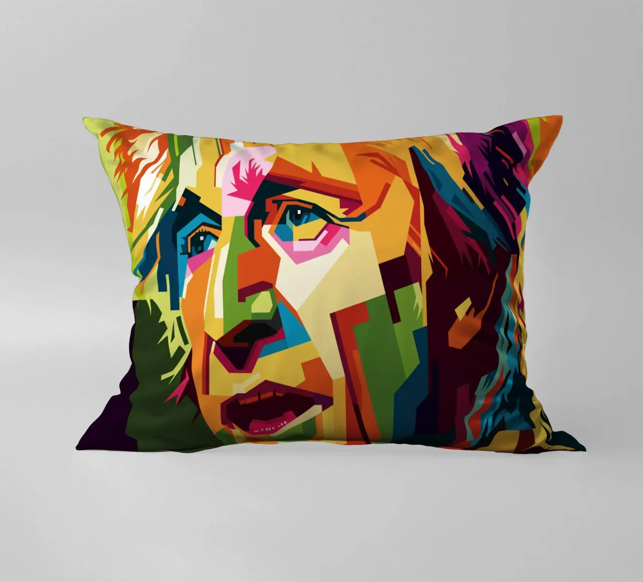Rod Stewart WPAP Popart cuscino da KP Artwork