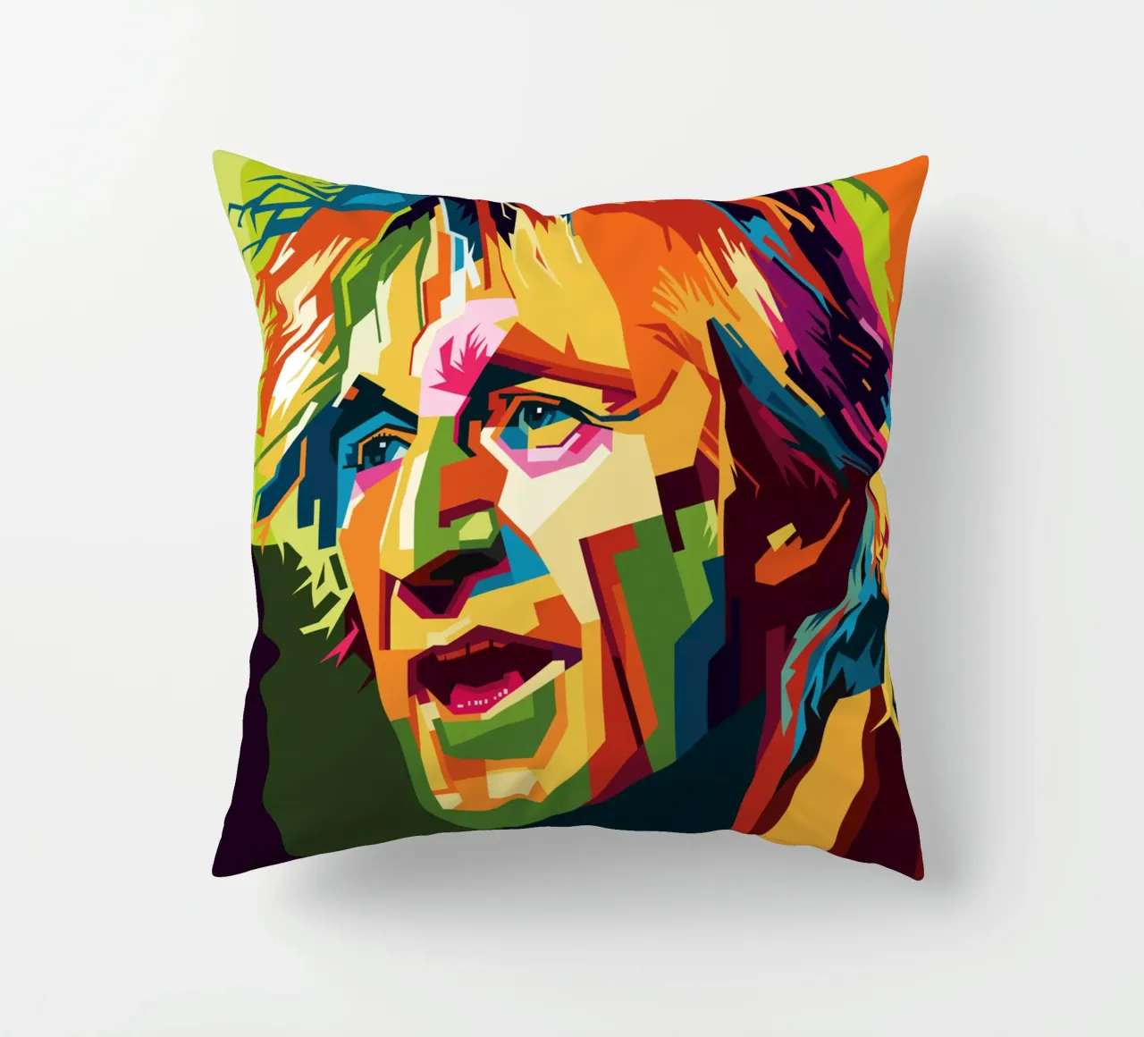 Rod Stewart WPAP Popart cuscino da KP Artwork