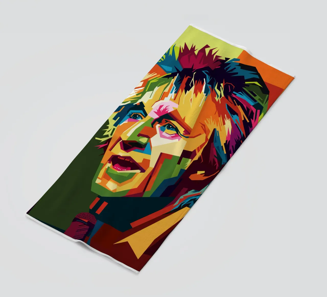 Rod Stewart WPAP Popart telo mare da KP Artwork