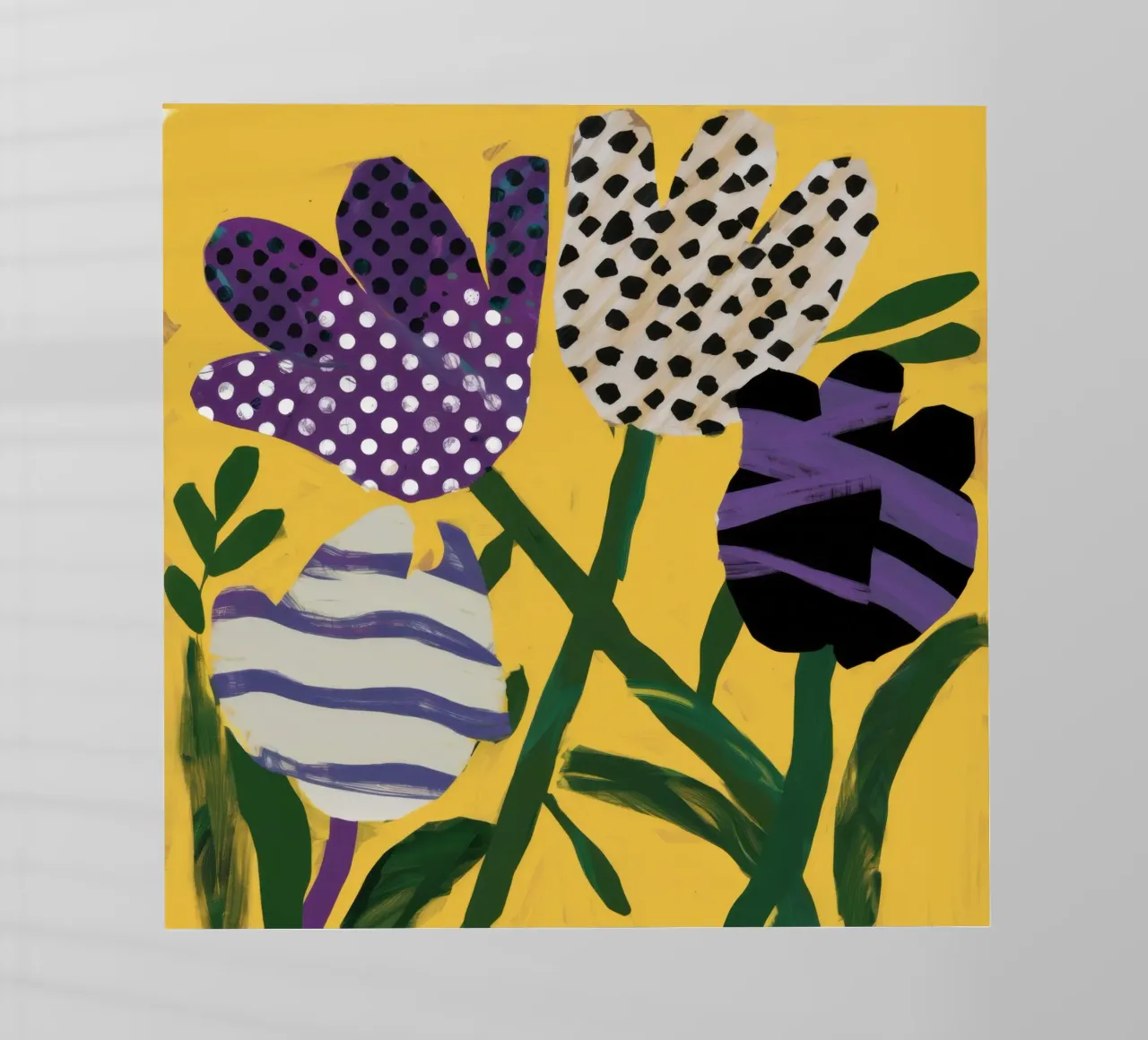 Giardino astratto Patchwork pellicola backlit da Sky Velour