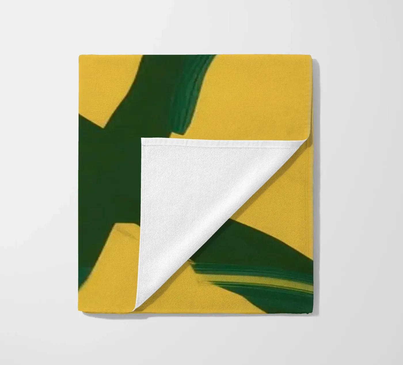 Abstract Garden Patchwork serviette de plage de Sky Velour