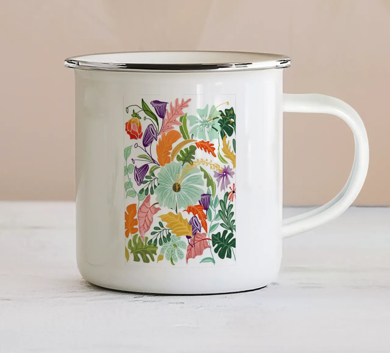 Hello Summer tazza in smalto da 83oranges