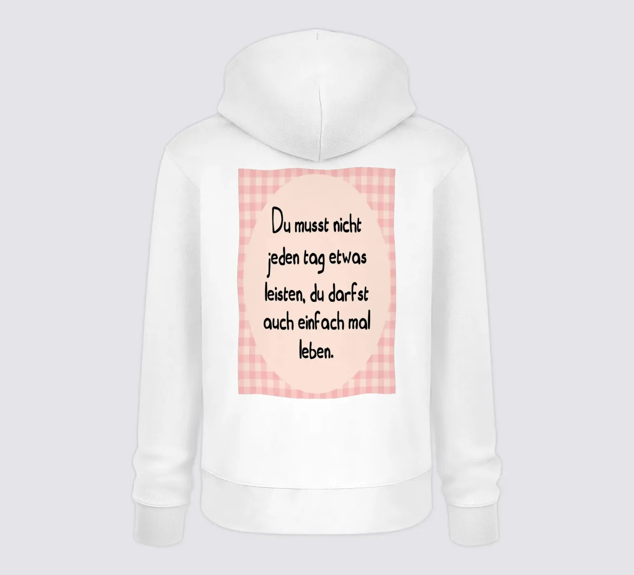 semplicemente vivere felpa con cappuccio da Ramanda