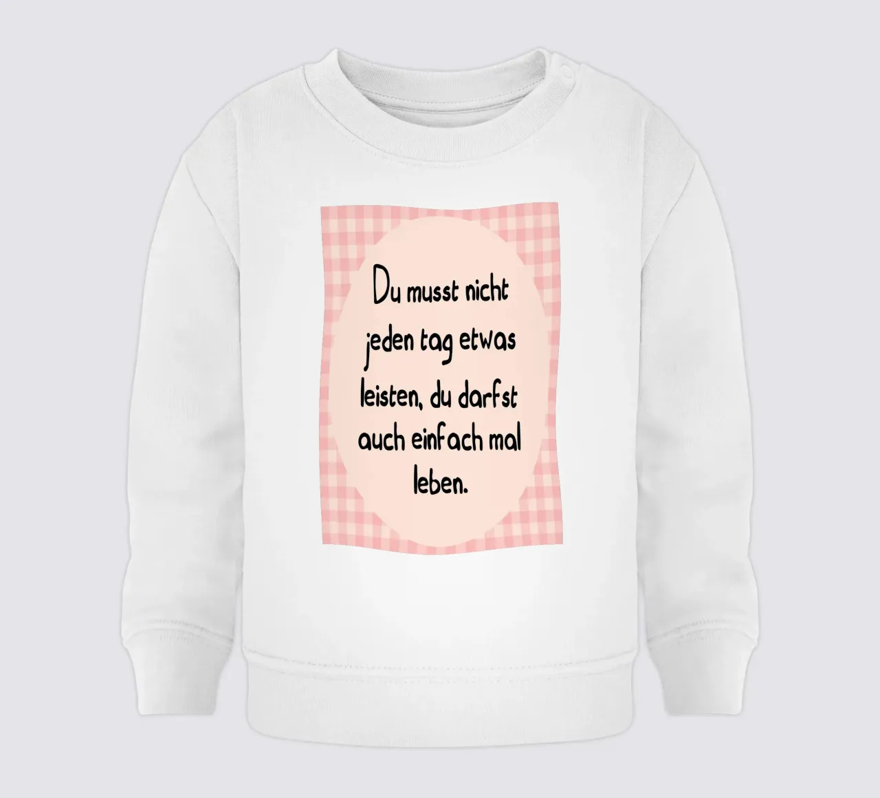 semplicemente vivere felpa neonato da Ramanda