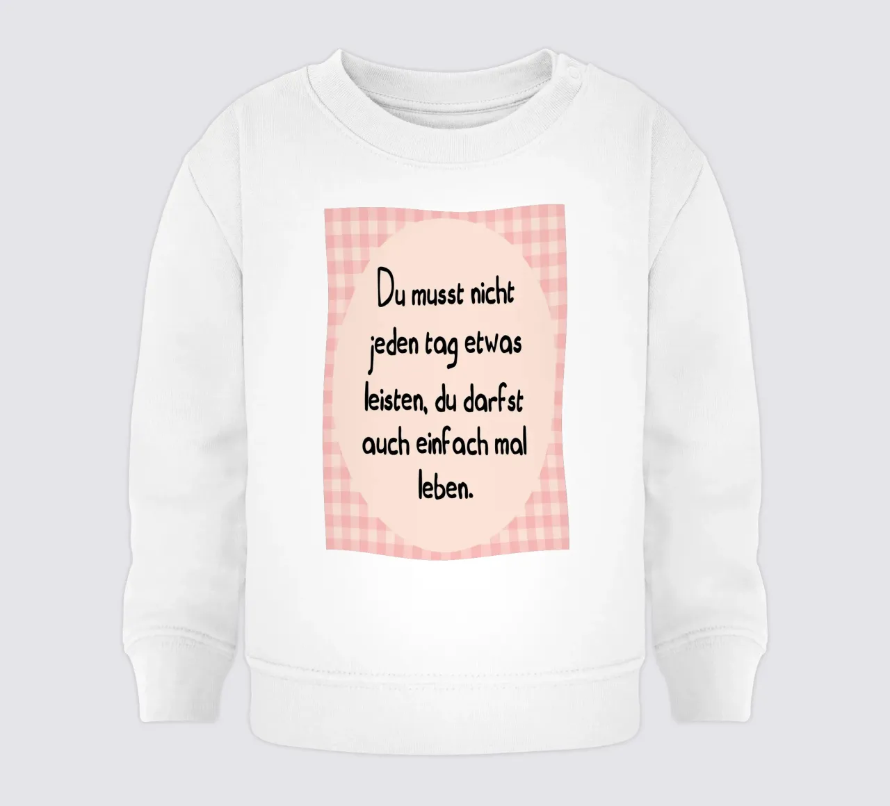 semplicemente vivere felpa neonato da Ramanda