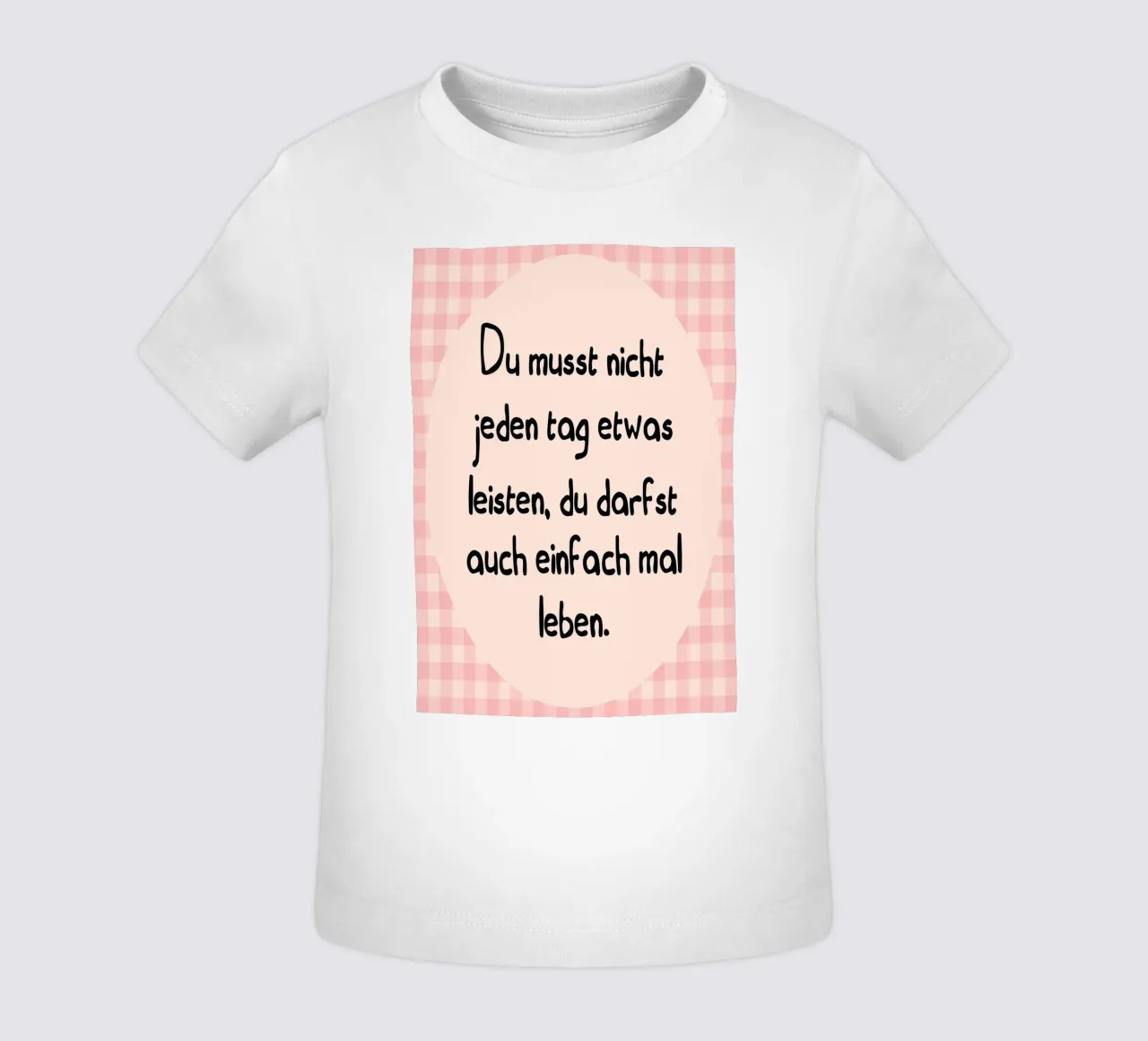 semplicemente vivere maglietta neonato da Ramanda