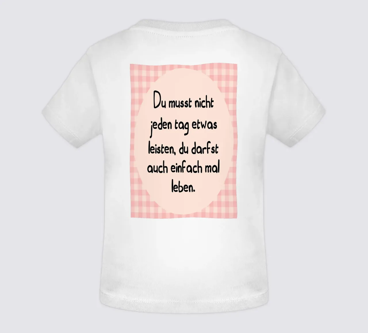 semplicemente vivere maglietta neonato da Ramanda