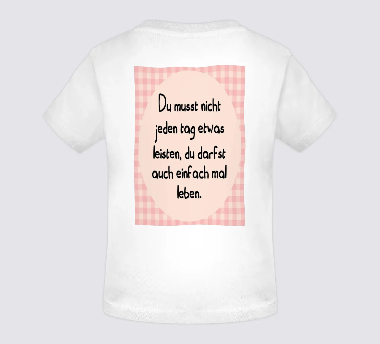 semplicemente vivere maglietta neonato da Ramanda