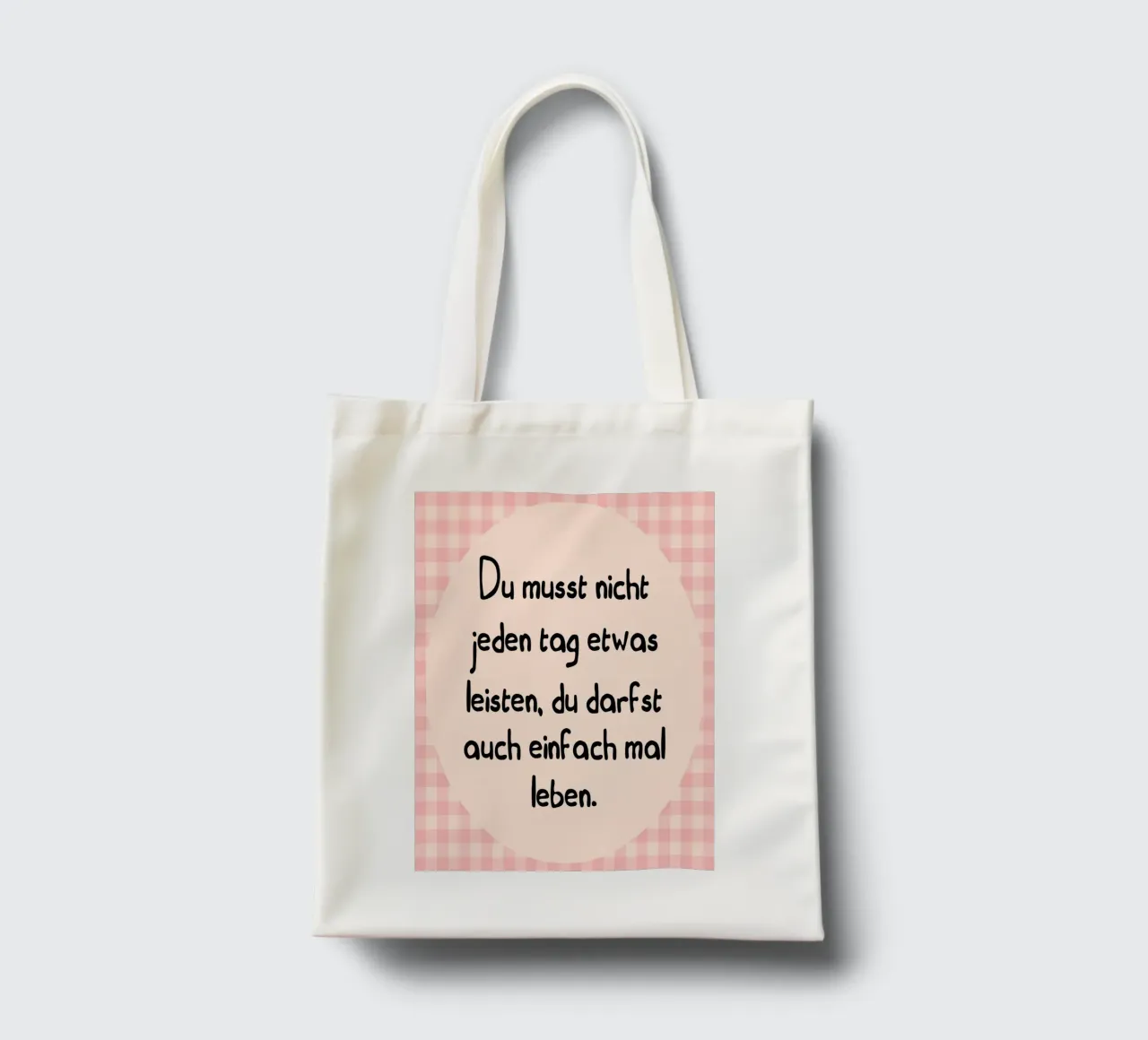 semplicemente vivere borsa in juta da Ramanda