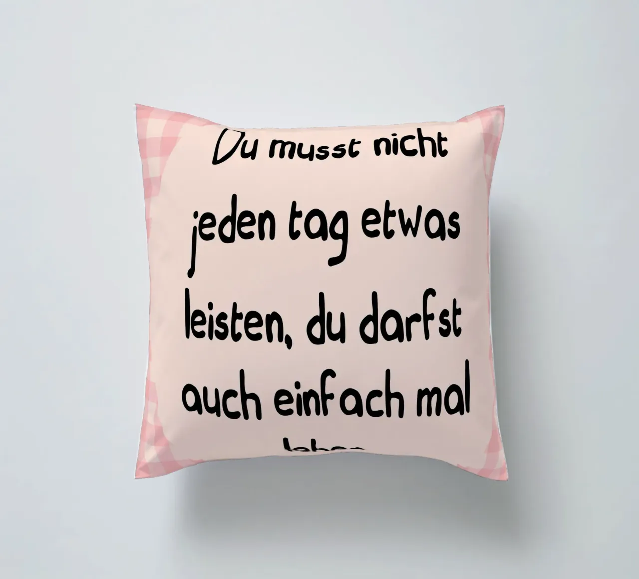 semplicemente vivere cuscino da Ramanda