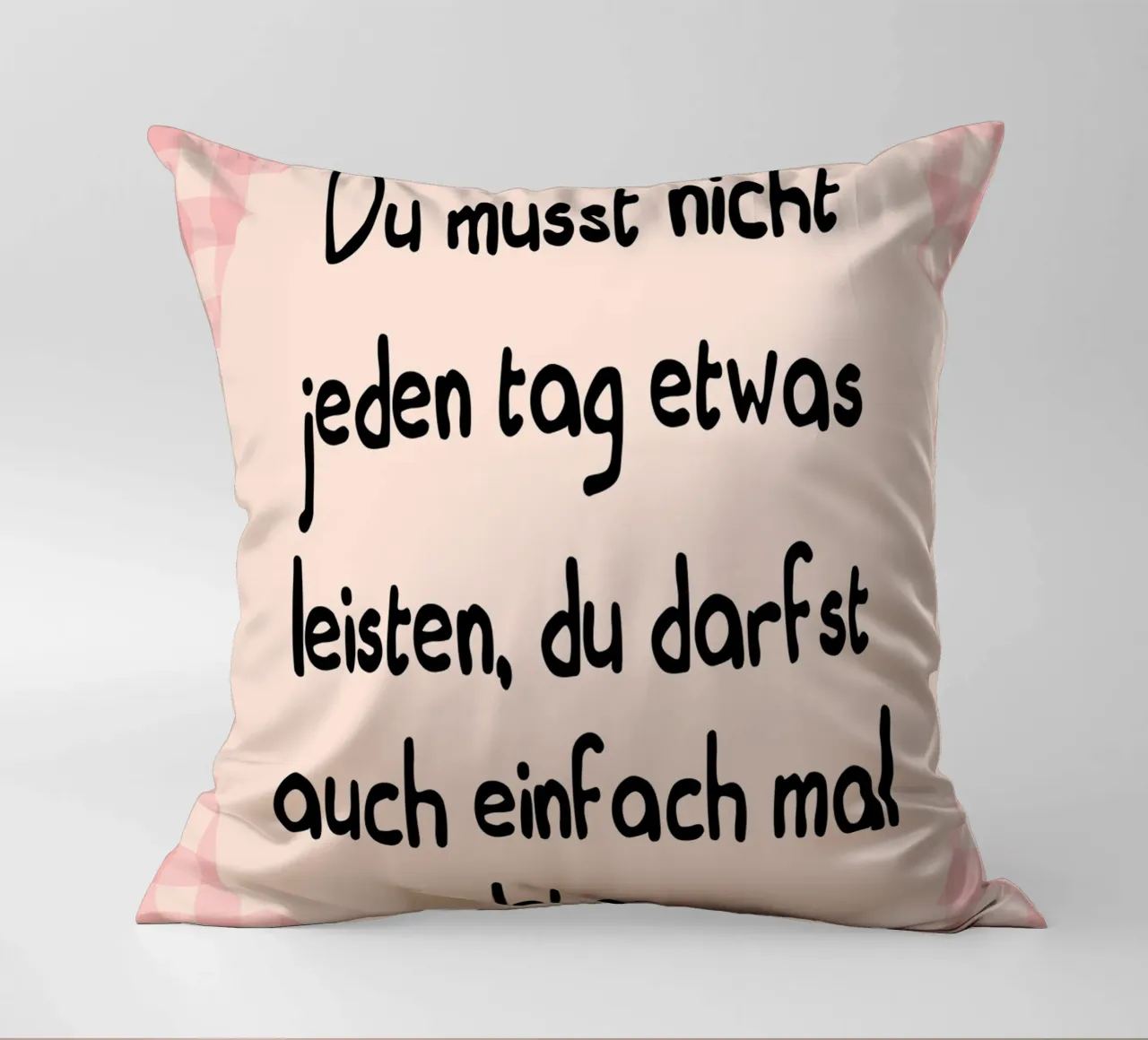 semplicemente vivere cuscino da Ramanda