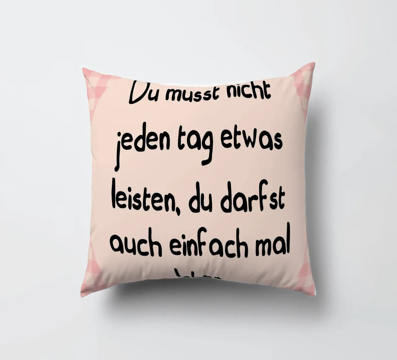 semplicemente vivere cuscino da Ramanda