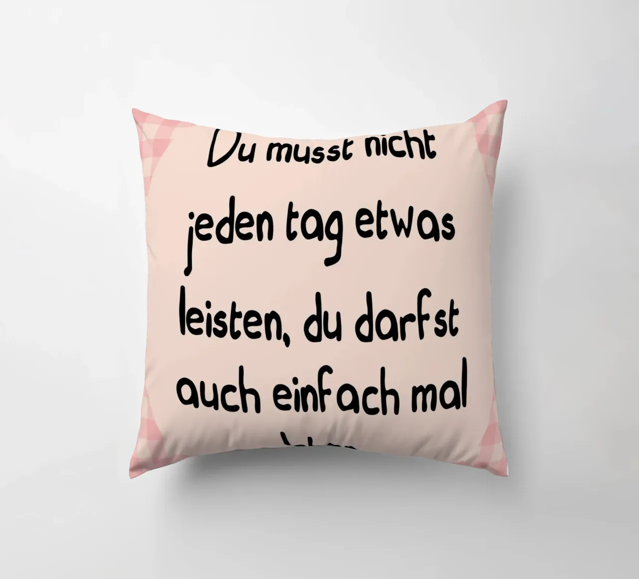 semplicemente vivere cuscino da Ramanda