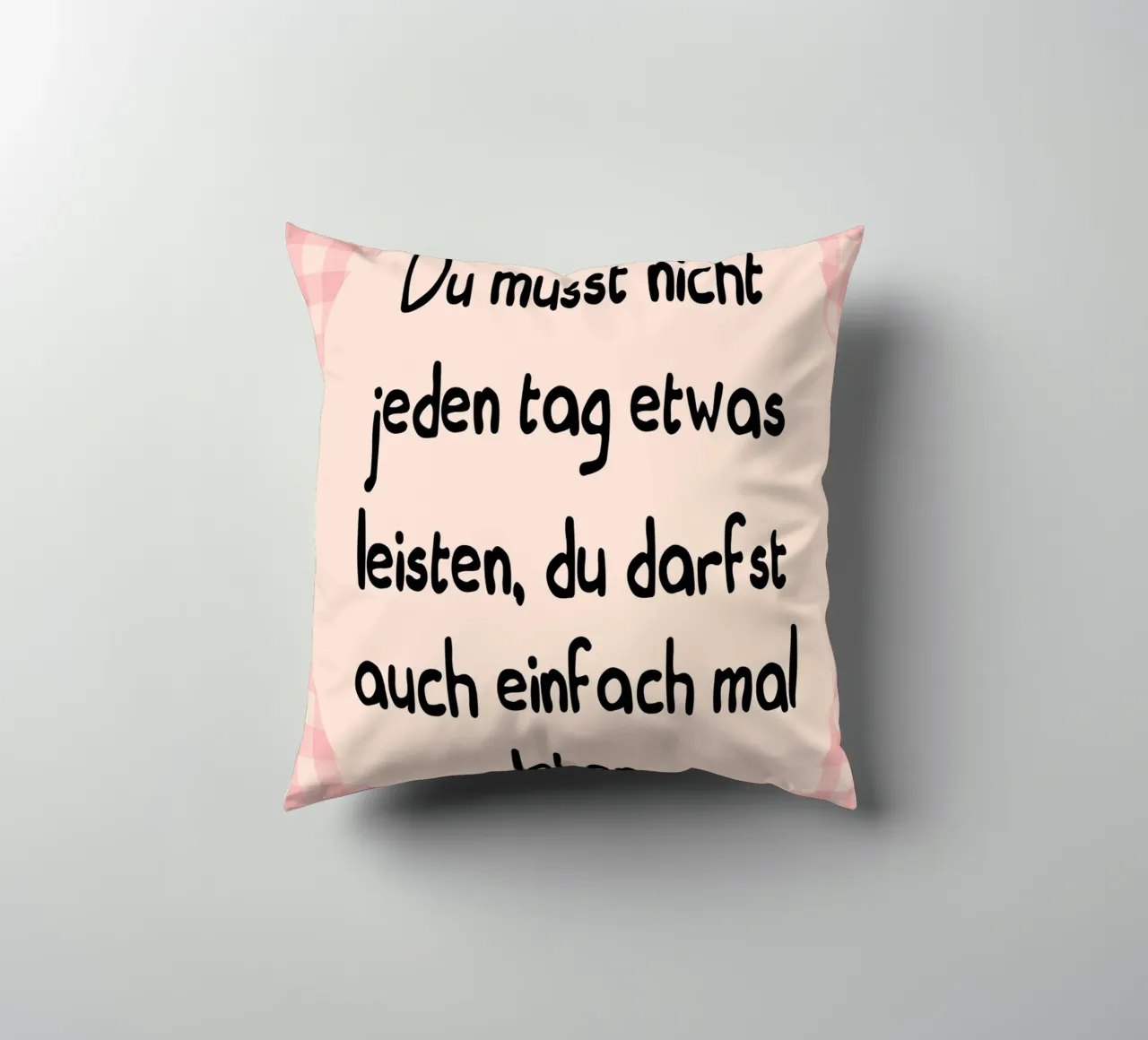 semplicemente vivere cuscino da Ramanda