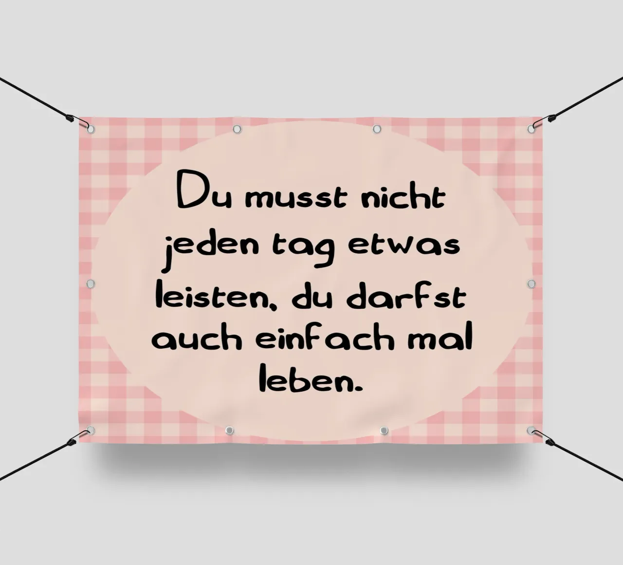 semplicemente vivere telo in pvc da Ramanda