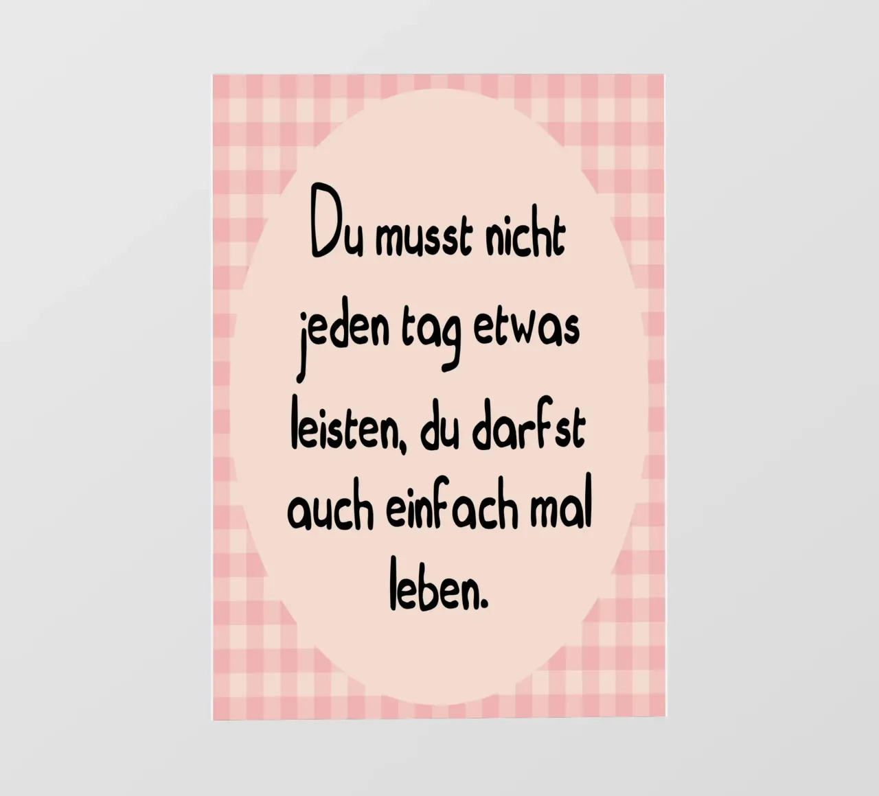 semplicemente vivere telo in pvc da Ramanda