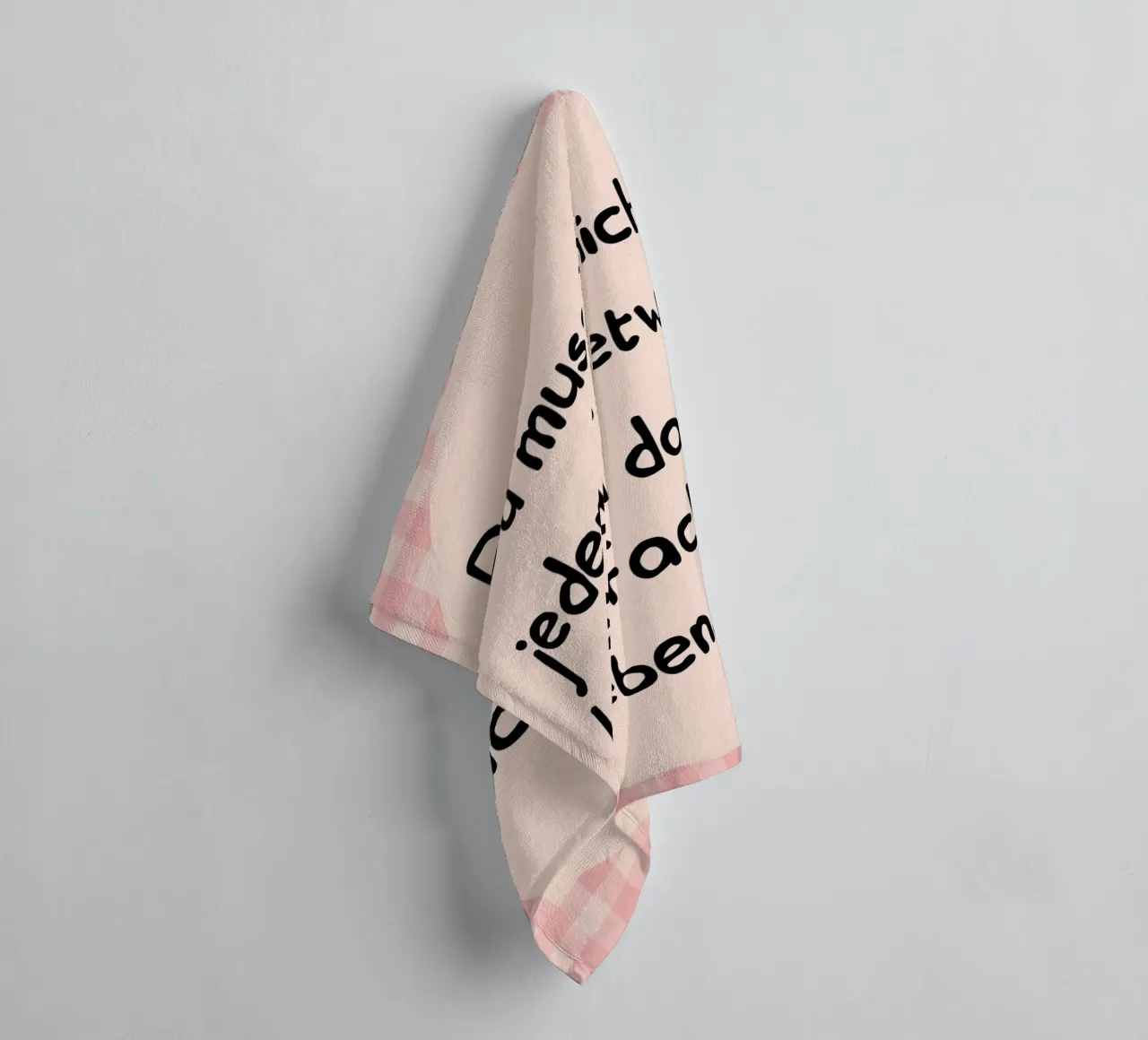 semplicemente vivere asciugamano da bagno da Ramanda