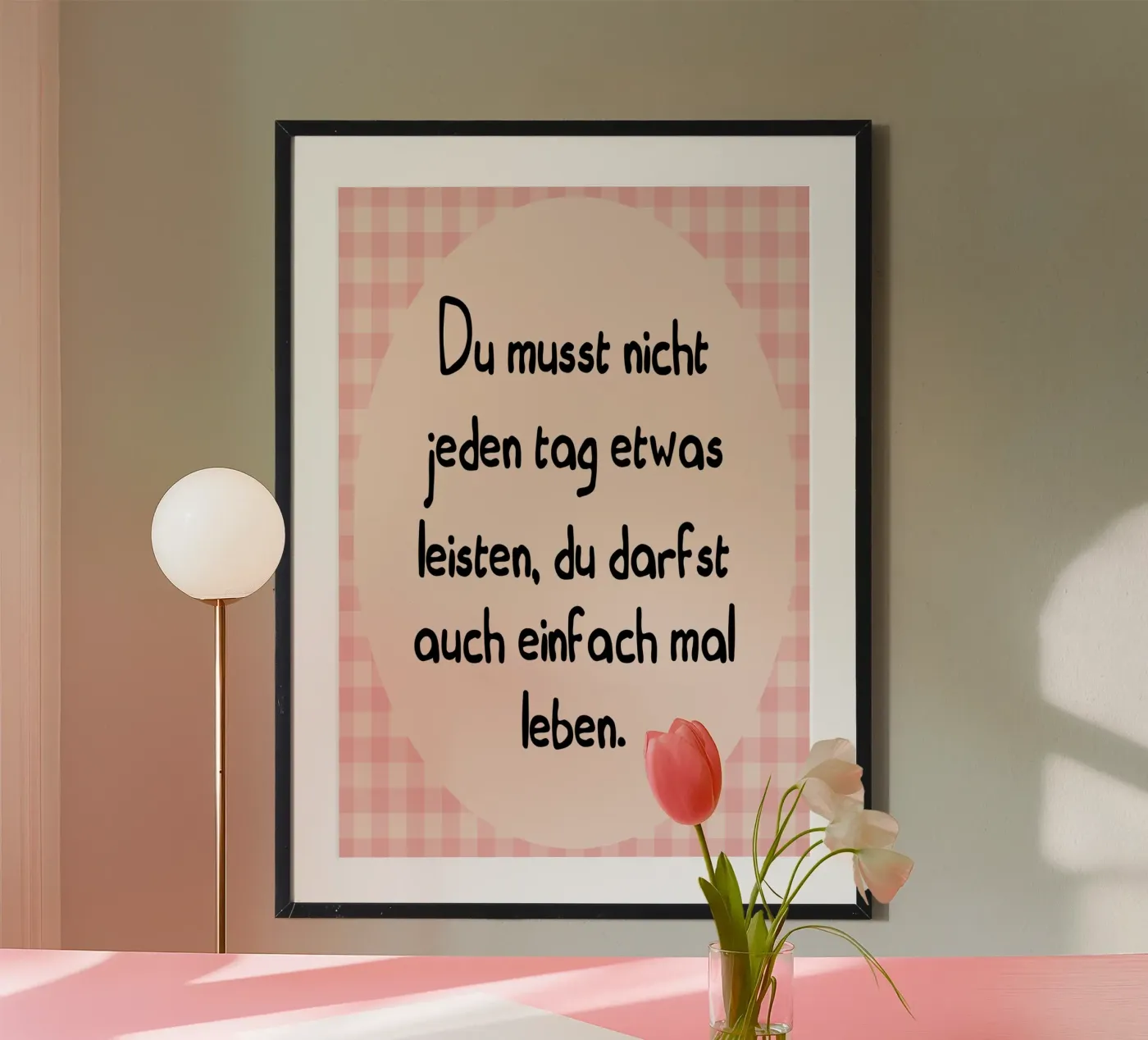 vivre aussi simplement poster de Ramanda